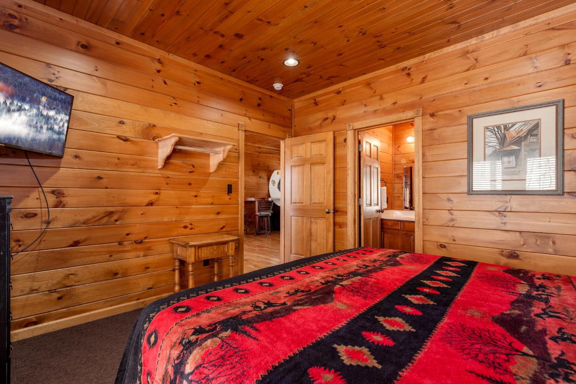 The Great Escape Ii, 5 Bedrooms, Sleeps 17, Game Room, Pool Access, Theater Gatlinburg Exteriér fotografie