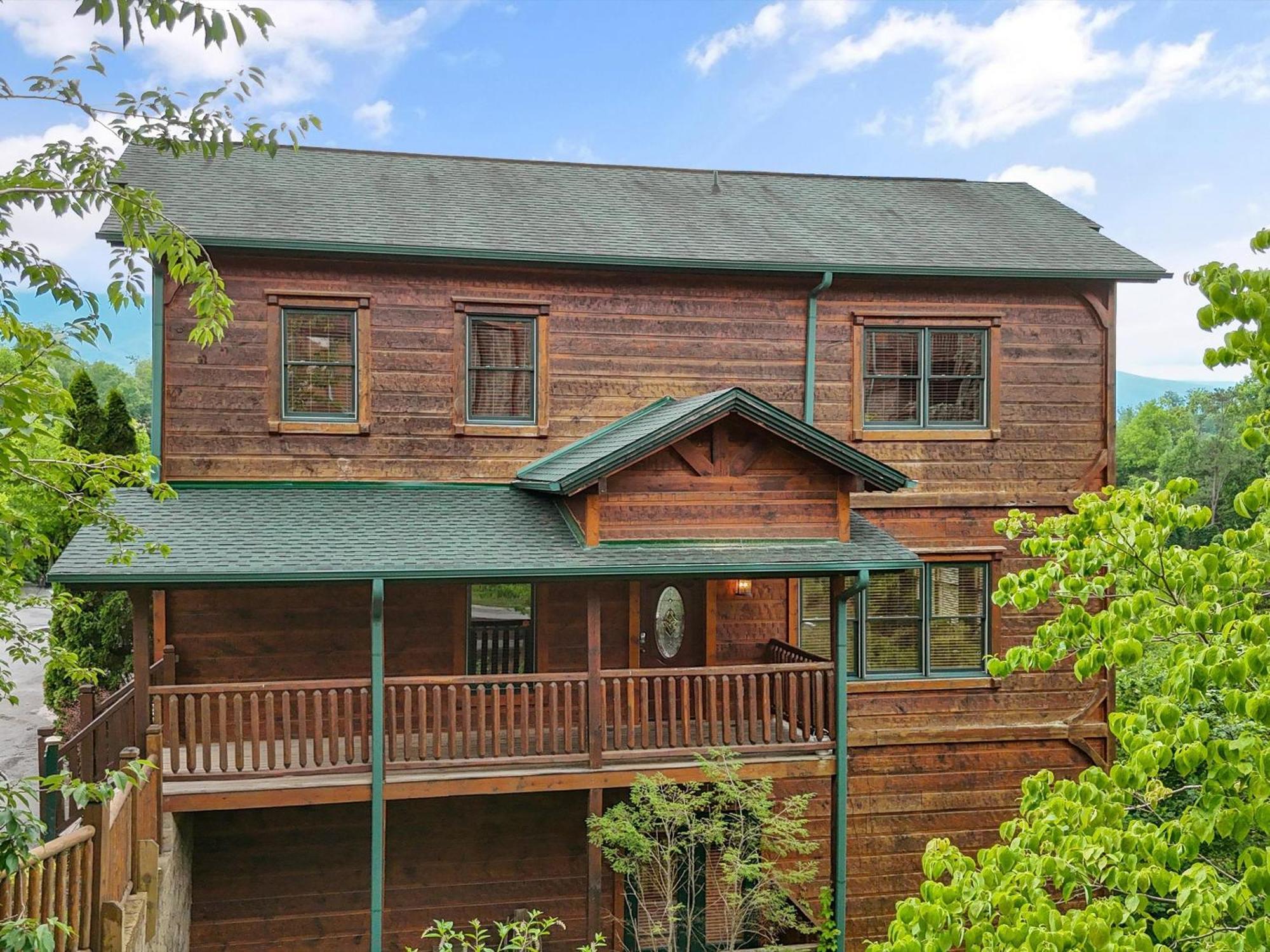 The Great Escape Ii, 5 Bedrooms, Sleeps 17, Game Room, Pool Access, Theater Gatlinburg Exteriér fotografie